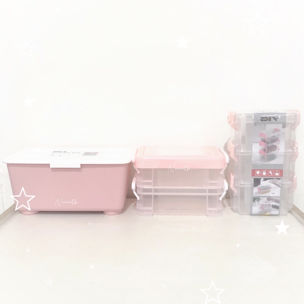 Box Photocard Stationery Storage Mr. Diy