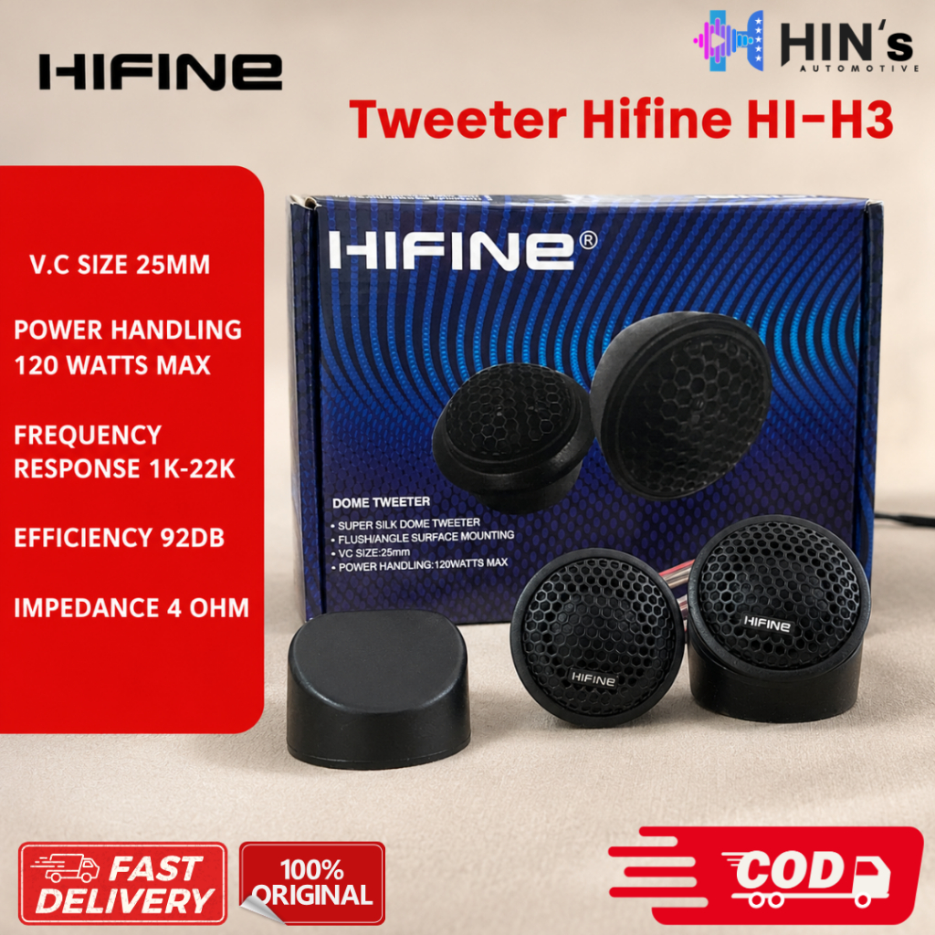 Tweeter Hifine HI-H3 / Tweeter Mobil Hifine