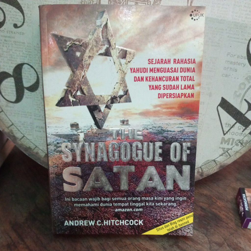 buku the synagogue of satan , sejarah rahasia yahudi oleh andrew c. hichcock