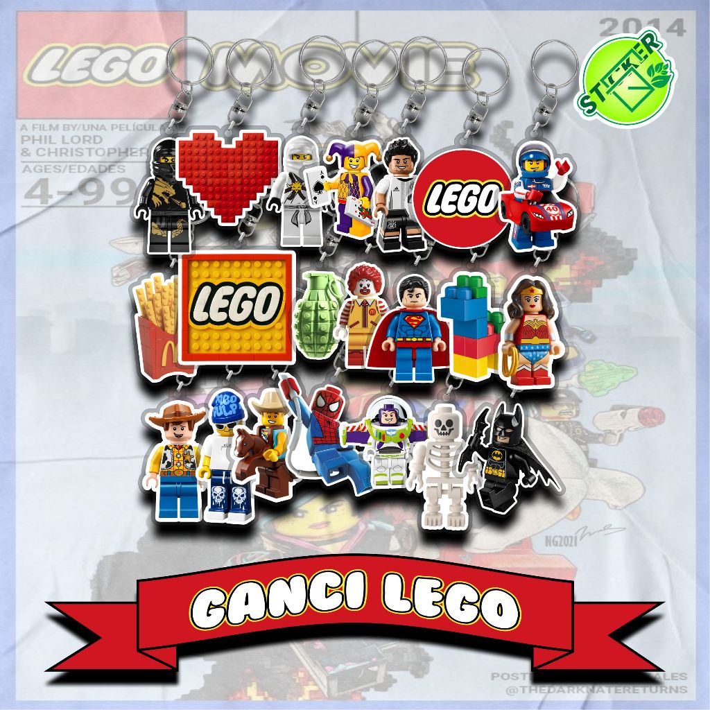 GANCI LEGO KARAKTER LEGO KEREN KECE TERBARU GANCI LEGO KARAKTER LEGO KEKINIAN VIRAL MURAH TERBARU