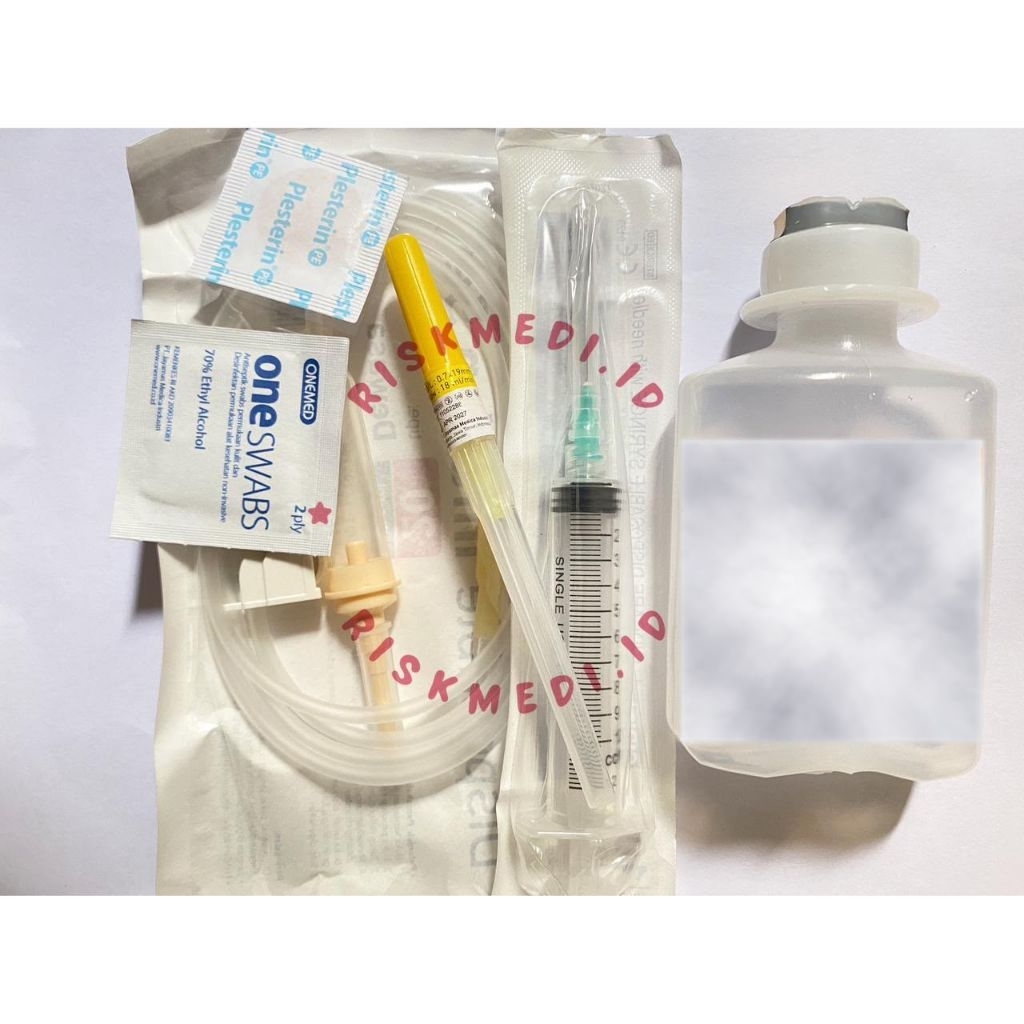 Paket Infus Dewasa Lengkap - Set Infus Dewasa
