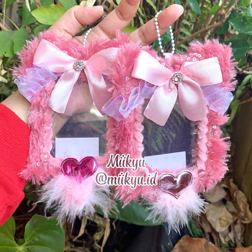 PHOTOCARD TOPLOADER CUSTOM| PHOTOCARD TOPLOADER PLUSHIE |TOPLOADER DECO |TOPLOADER DECORATION
