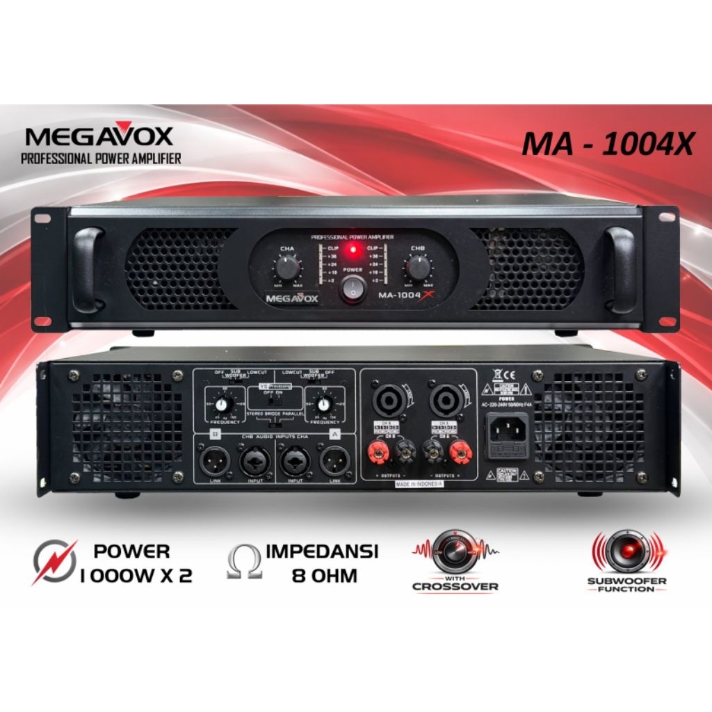 MEGAVOX MA 1004X/ Megavox Ma 1004x/ megavox ma 1004x