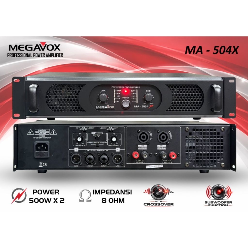 MEGAVOX MA 504X/ Megavox Ma 504x/ megavox ma 504x