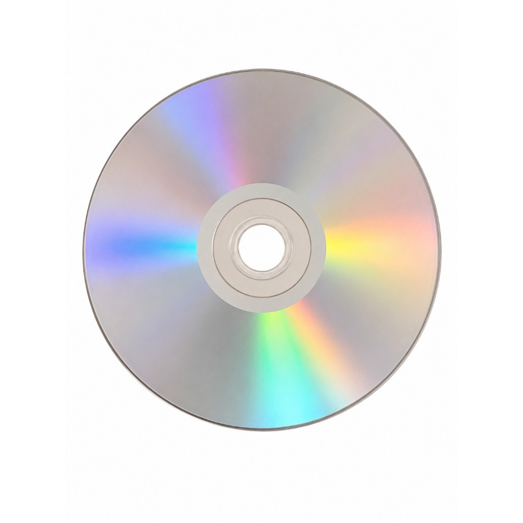 Mediatech Glossy Silver Iject Printable DVD+R FP DVD Blank Kaset Kosong