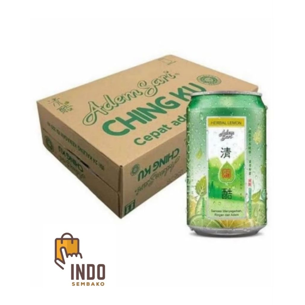 Adem Sari Ching Ku Kaleng 1 Dus / Adem sari kaleng chingku 1 karton / Adem Sari Chingku kaleng isi 2
