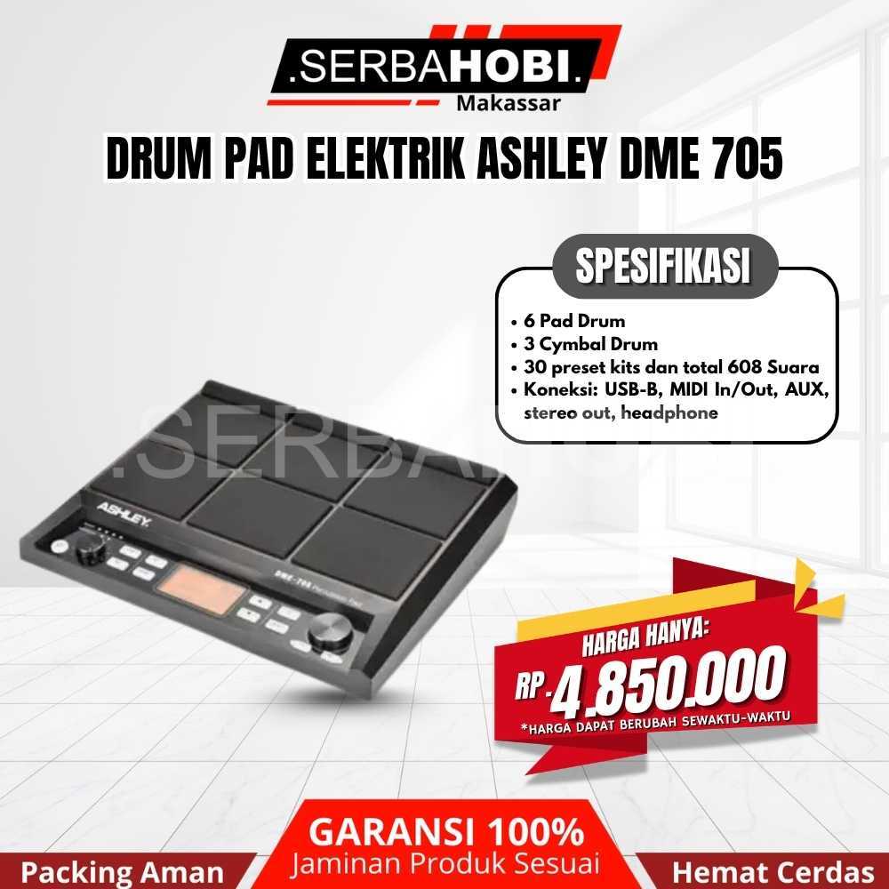 Drum Pad Elektrik Ashley DME 705 / Drum Pad