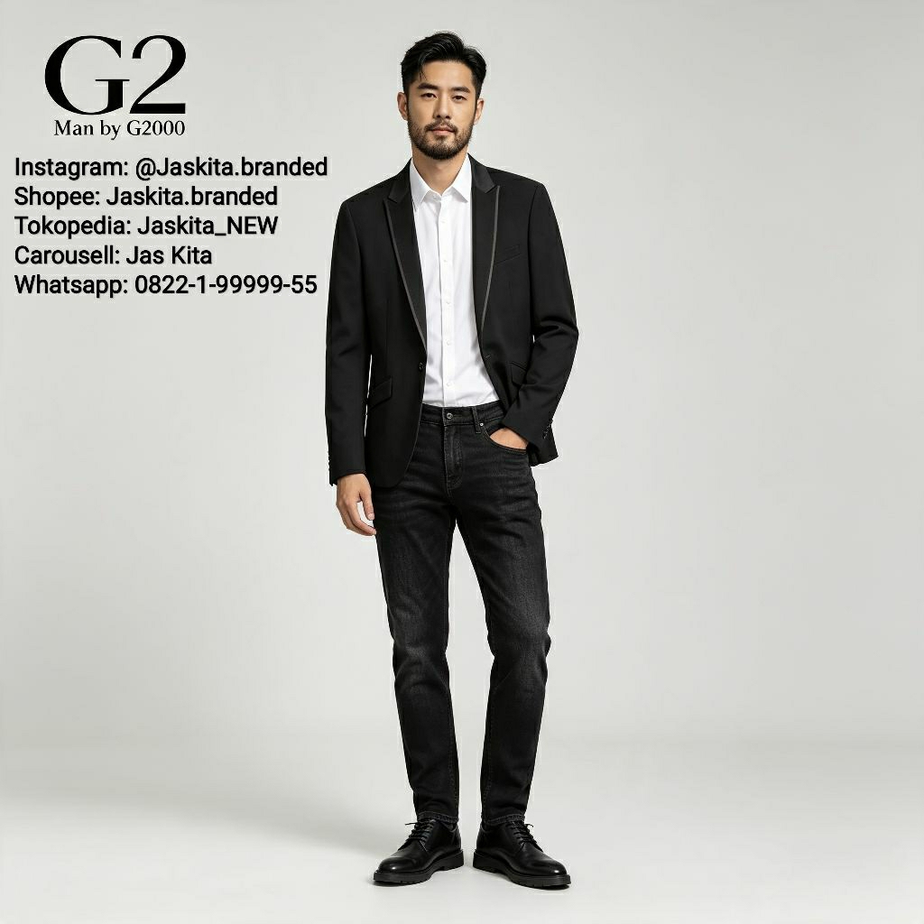 Jas G2 Man by G2000 - NEW - Size M (Slim Fit)