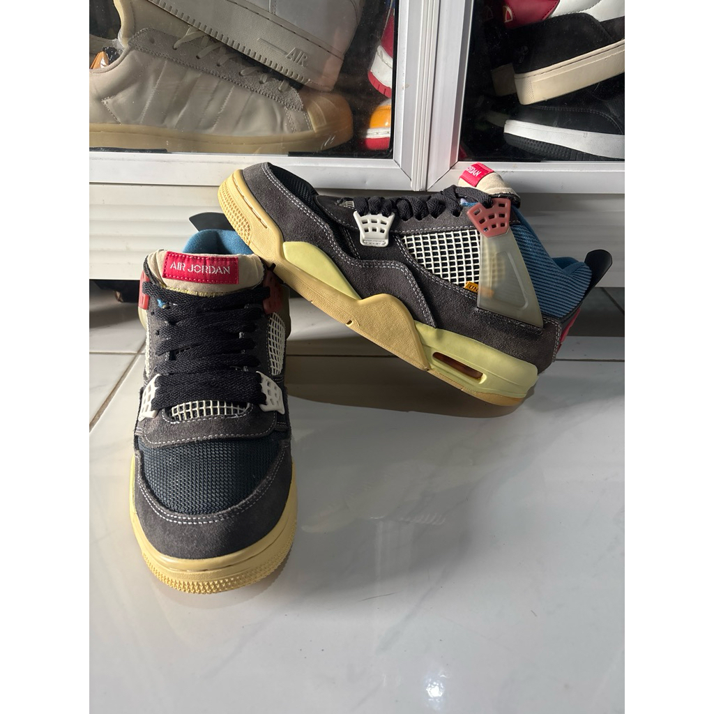 Jordan 4 “Union-Off Noir” size 43/27.5cm