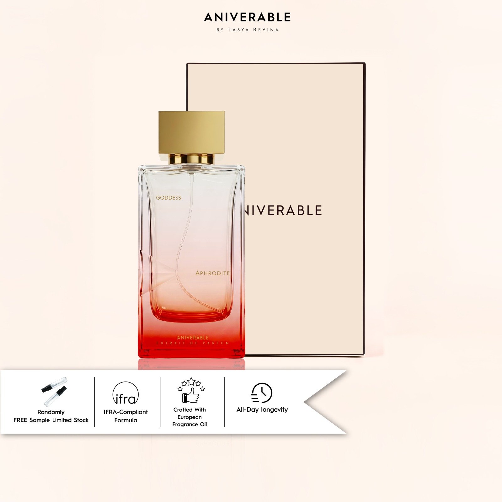 ANIVERABLE - GODDESS APHRODITE 75ml Extrait De Parfum By Tasya Revina