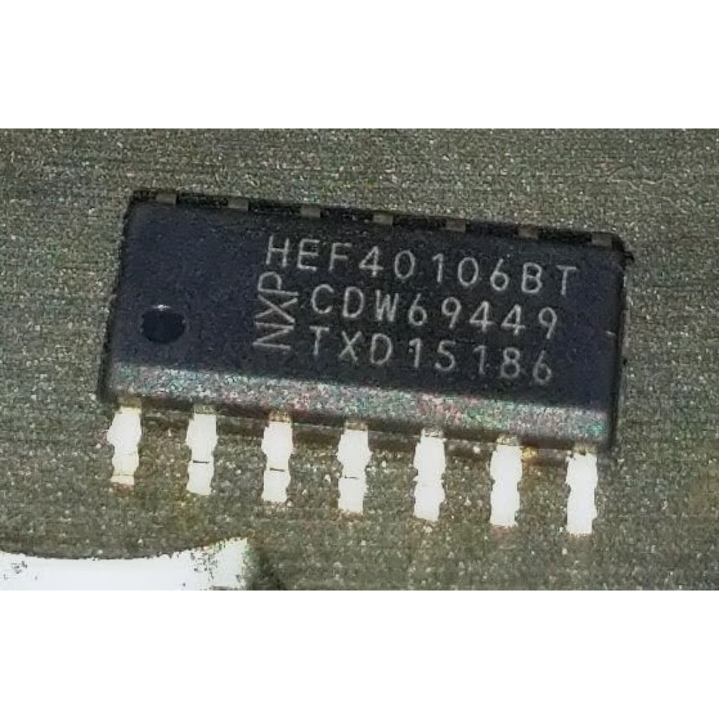 IC SMD 14 PIN 100% ORIGINAL NXP HEF40106 - HEF40106BT