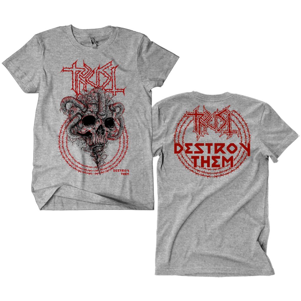 Kaos Band Grindcore Trust - Destroy Them misty