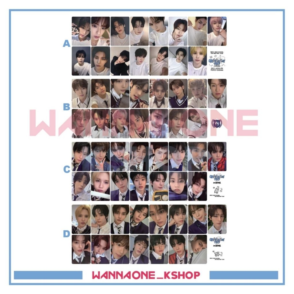 photocard SMTR25 graduation trip