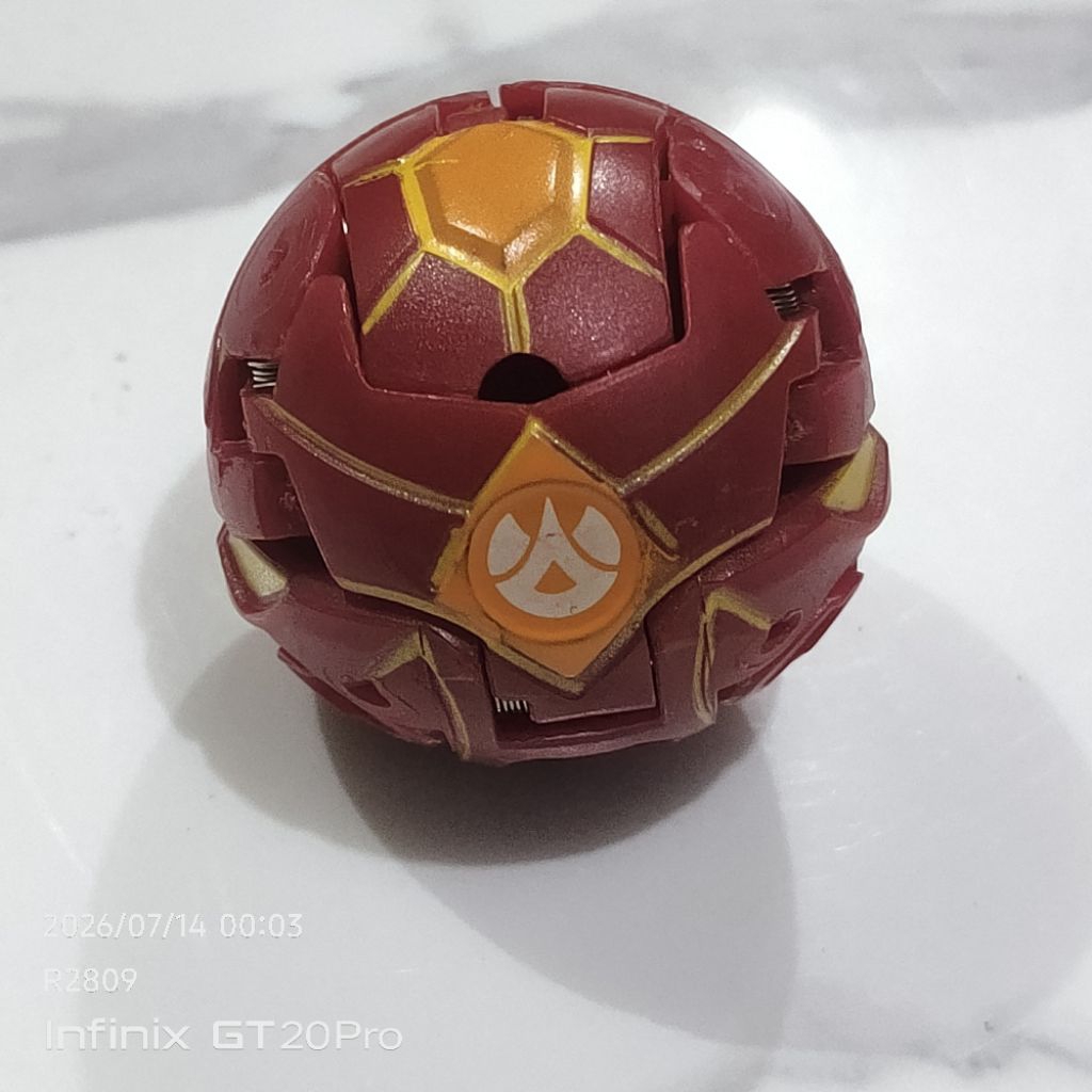 Bakugan Battle Brawlers Aranaut Red Pyrus Gundalian Invaders
