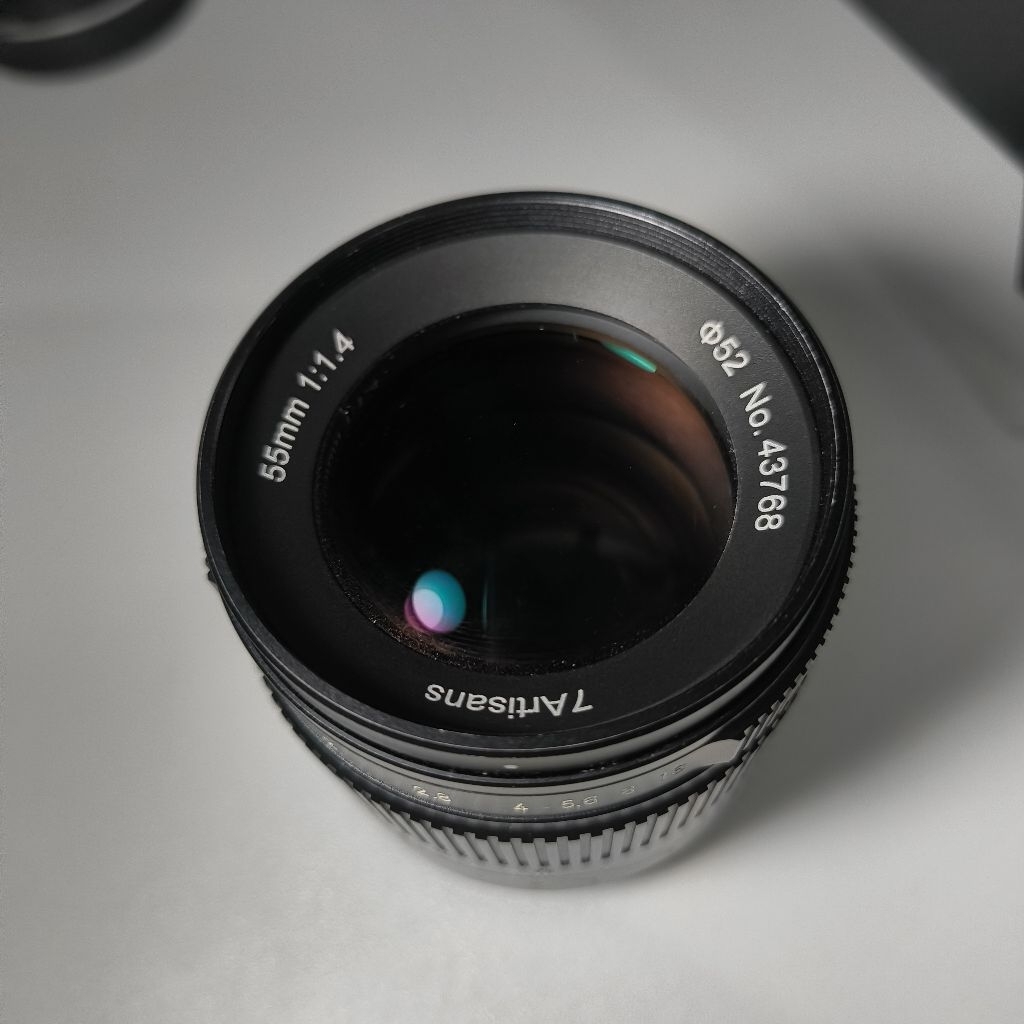 Lensa 7artisans  55mm F1.4 mft