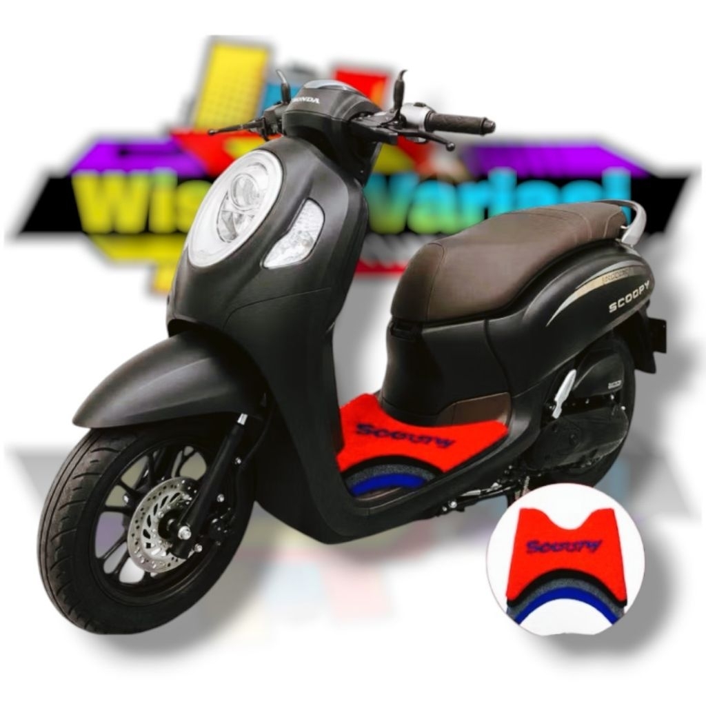 Karpet Motor Scoopy / Keset Motor Scoopy / Alas Kaki Motor honda Scoopy stylish