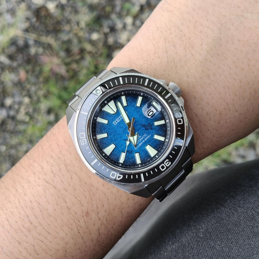 (SOLD OUT) Seiko Prospex Samurai Manta Ray Save the Ocean Special Edition Second