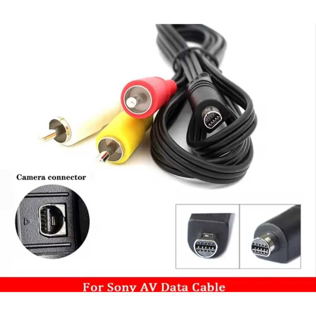 Kabel AV Video Handycam Sony Tipe HDD HC DVD SX CX VMC 15FS 30FS Series