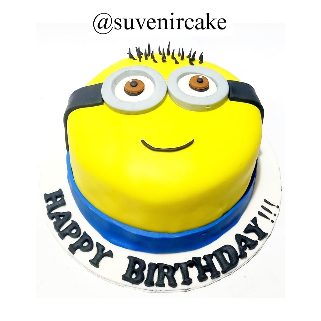 cake minion/minion cake/kue ulang tahun minion/kue ultah minion/cake custom minion