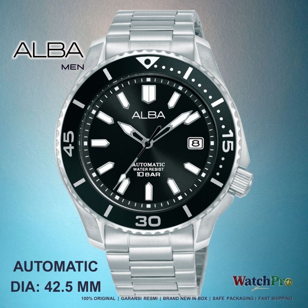 ALBA Men AU4083 AU4085 AU4087 AU4089 AU4901 Automatic 42.5mm New Model 2026 Jam Tangan Pria