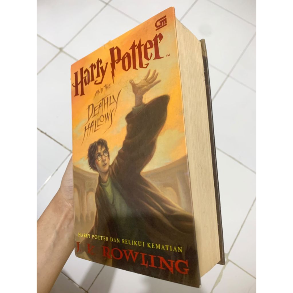 Harry Potter hard cover original Bahasa Indonesia