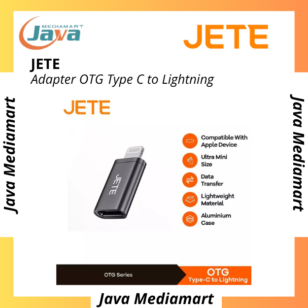 JETE OTG Type C to iPhone /Lightning For CHARGER ONLY