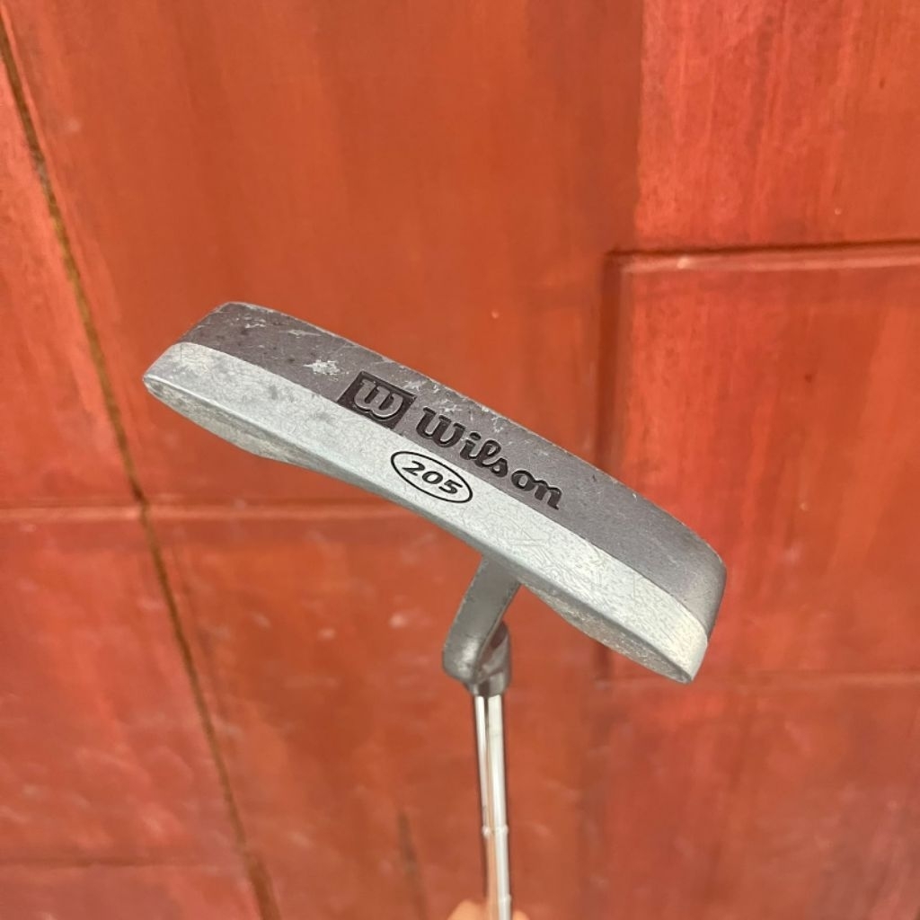 Putter Golf Wilson 205 X31id Blade Putter Shaft Steel Grip Wilson Golf Bekas
