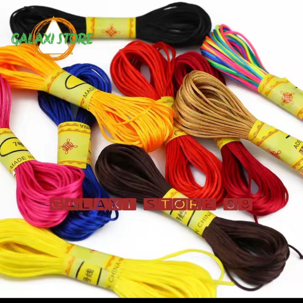 (1MM )TALI  SATIN SIMPUL CINA TALI SATIN POLOS