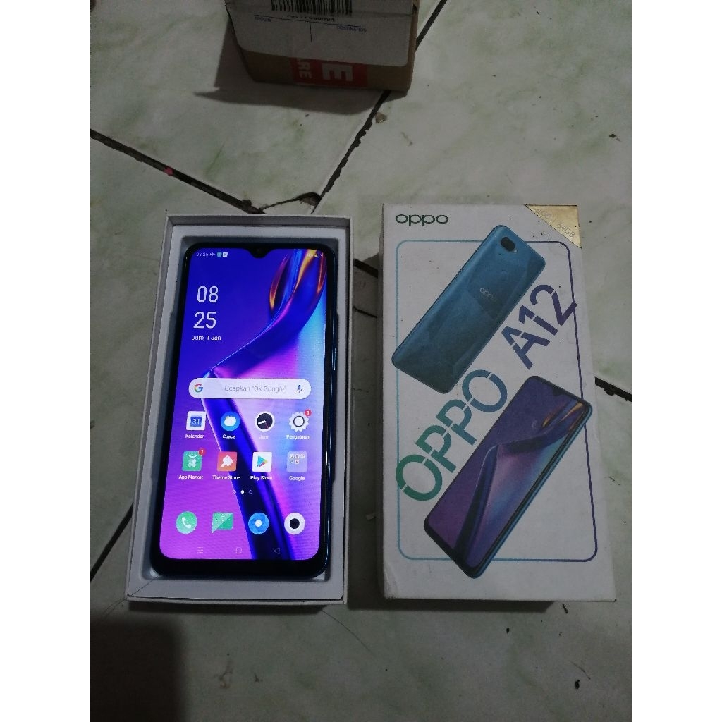 Jual Hp Oppo A12 4/64 bekas siap pakai