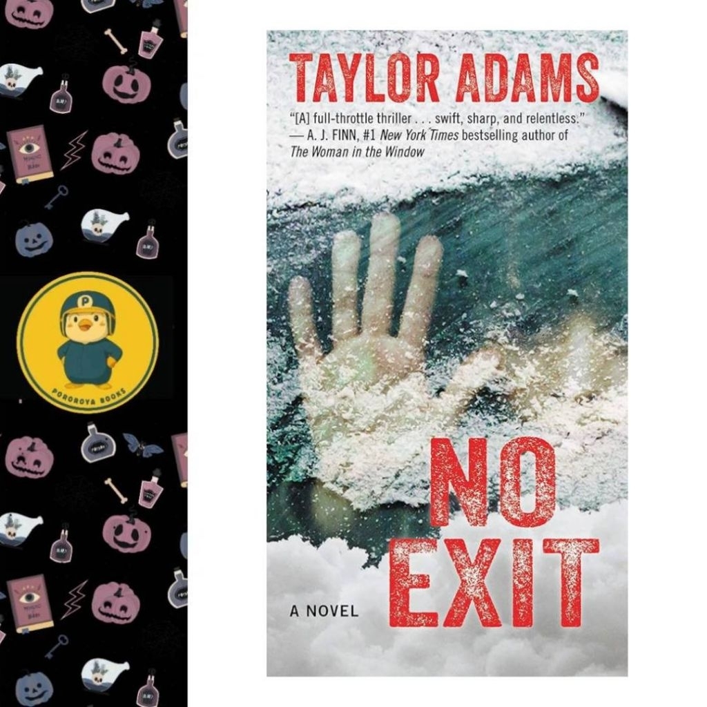 100% ORI Novel NO EXIT Taylor Adams (Mass Market Pb, English, Brand New) Novel Thriller Novel Film M