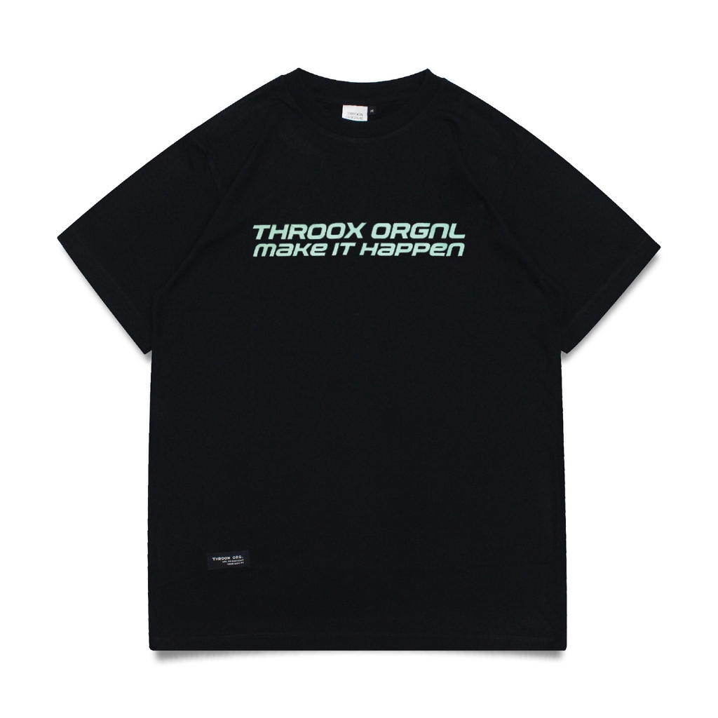 Throoxoriginal Kaos Hitam Tauri Black || T-Shirt Throox