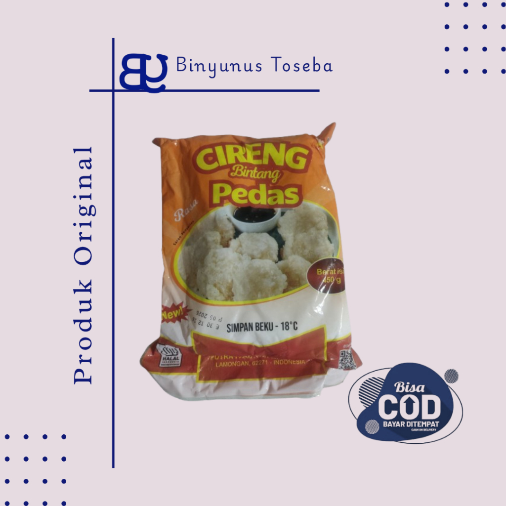 ( Binyunus ) FROZEN CIRENG BINTANG 450GR