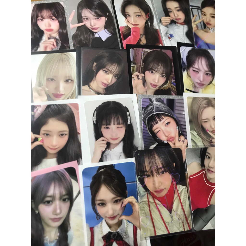 IVE oficial photocard pc yujin wonyoung rei leeseo liz gaeul eleven papa johns switch love dive pob 