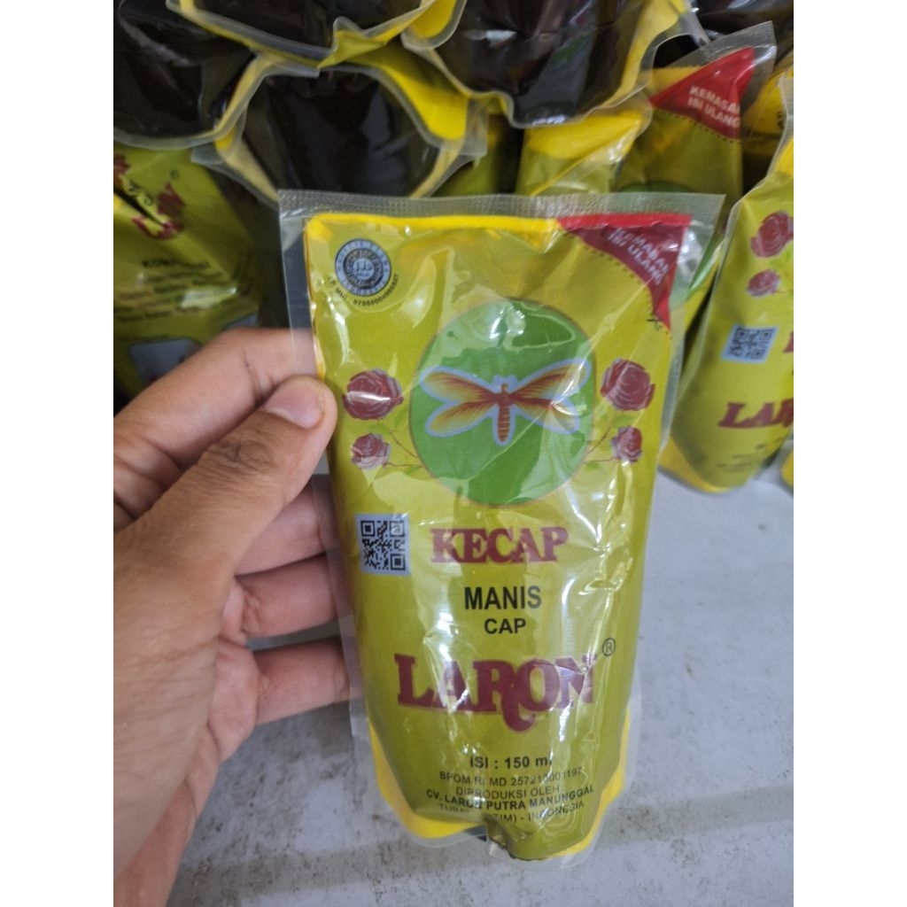 kecap LARON 150 ml/ kecap laron/ kecap laron khas tuban/kecap manis