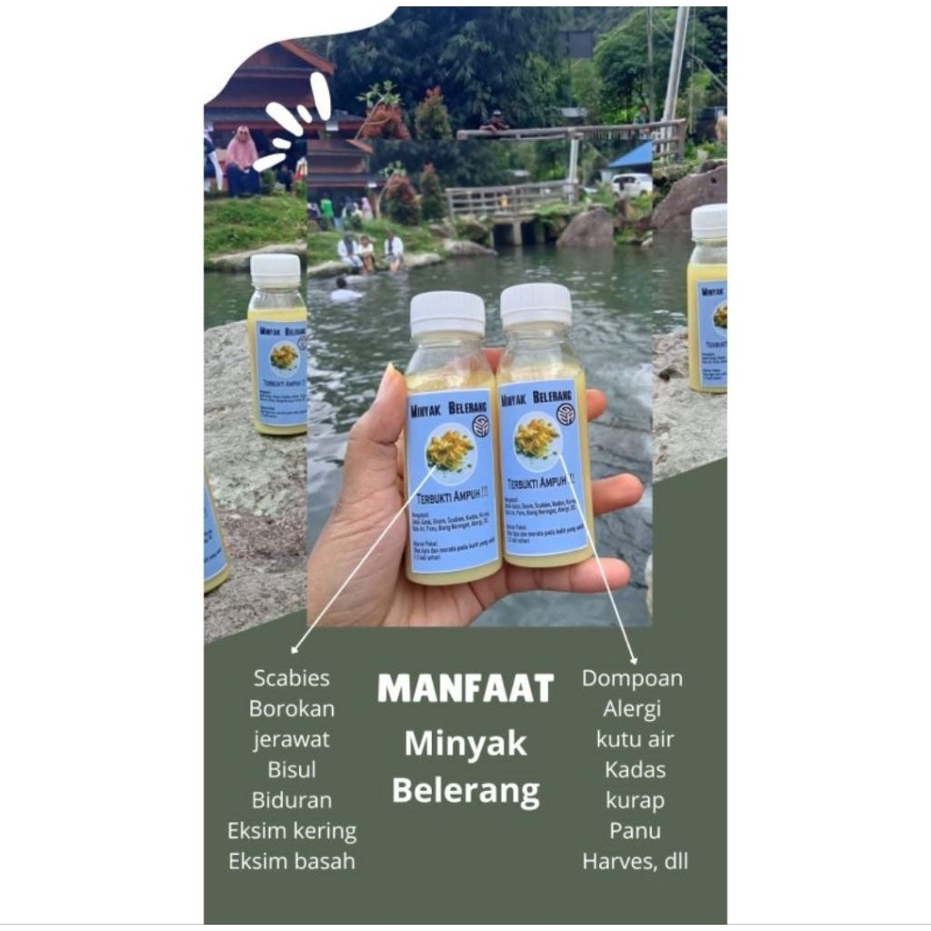 Obat Gatal Minyak belerang Gea Asli