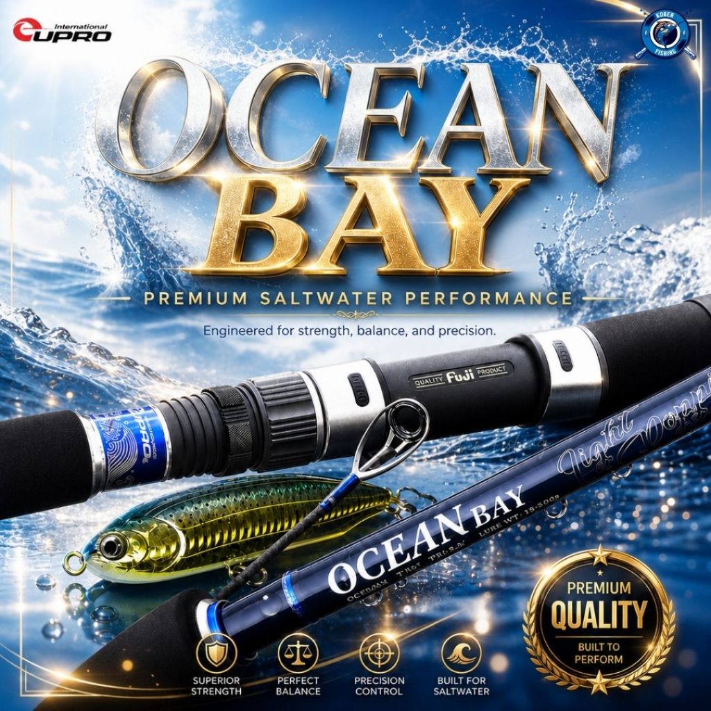 JORAN LIGHT POPPING EUPRO OCEAN BAY SALTWATER PERFORMANCE