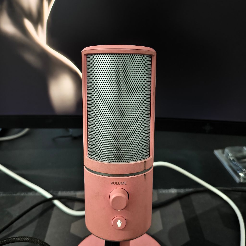 Razer Seiren X Quartz Pink Second Oke Unit Only