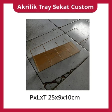 Rak Akrilik Indomie Warmindo 10 Slot 8 Keatas