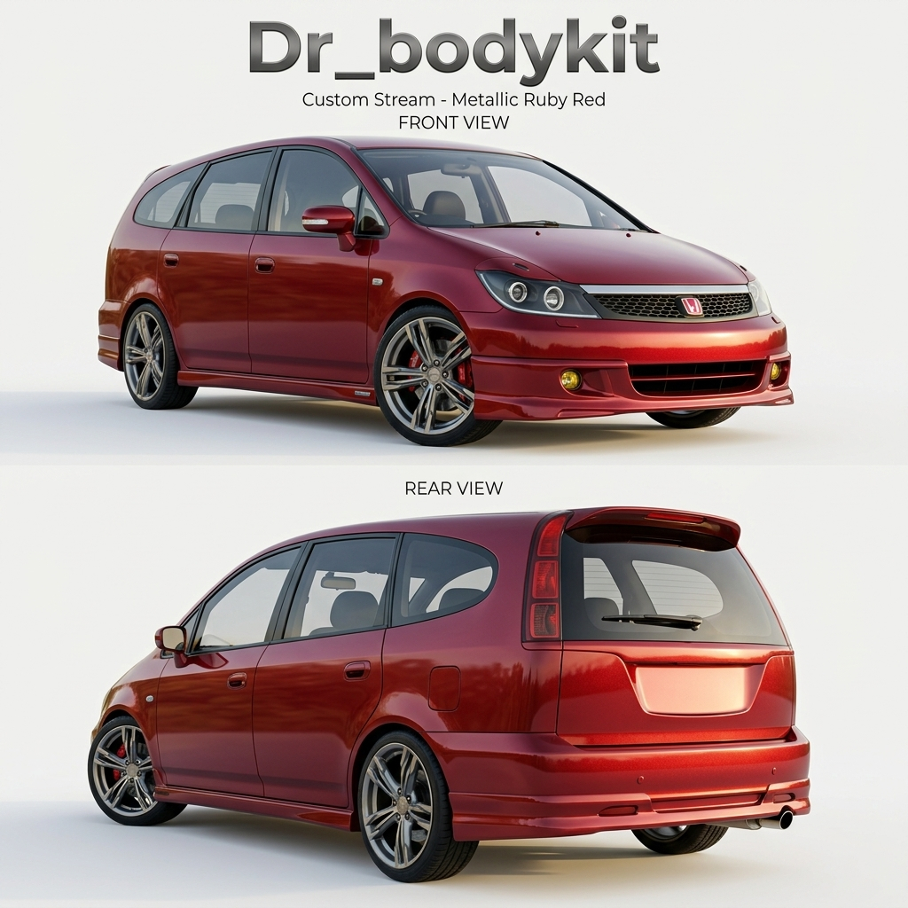 bodykit honda stream 2004 bodikit honda stream bodikit
