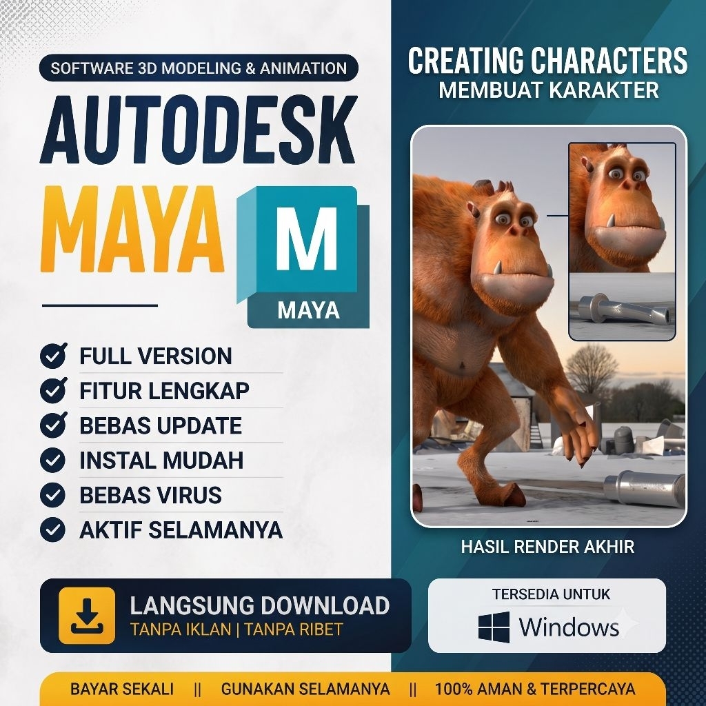 Autodesk Maya 2024 - 2027 Full Version | Windows