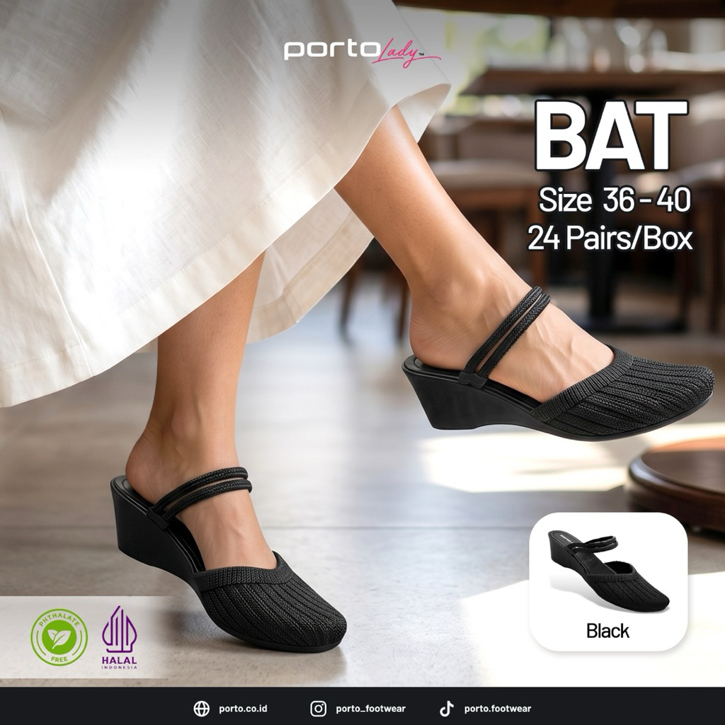 Sepatu Sandal Porto Lady BAT
