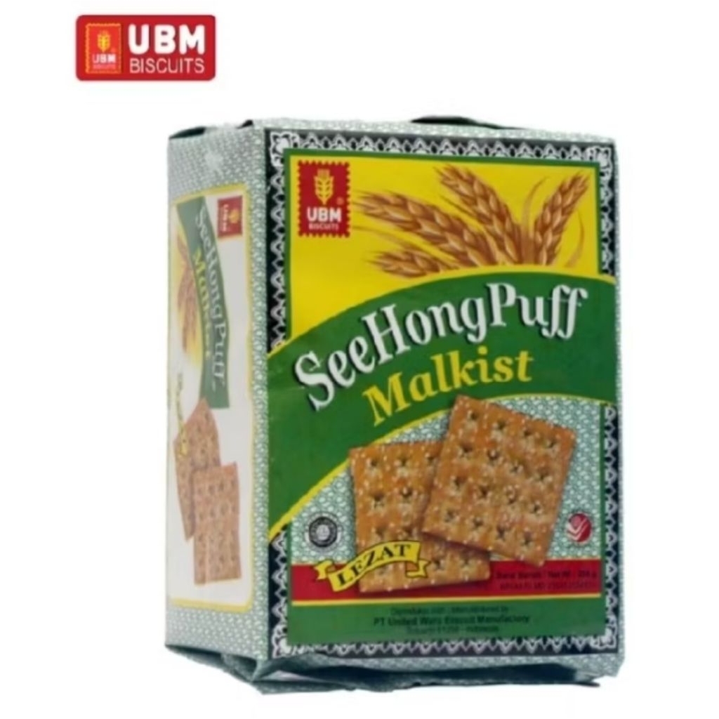 UBM SeeHong Puff Malkist. Krekers Gabin Manis UBM 245 gram