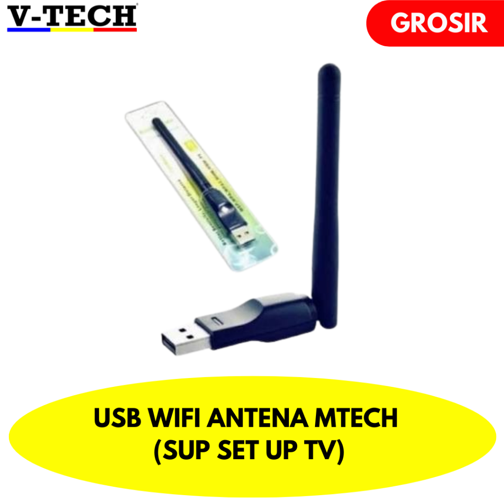 USB WIFI ANTENA MTECH (SUP SET UP TV)