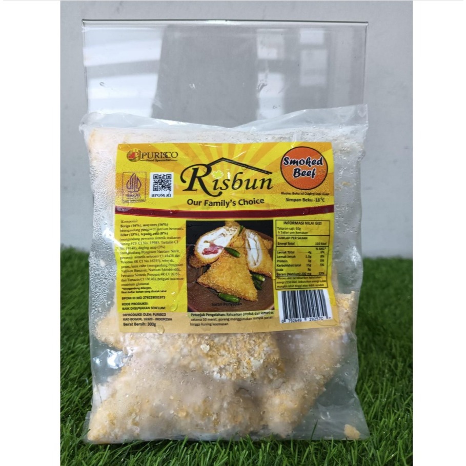 RISBUN SMOKED BEEF - RISOL FROZEN