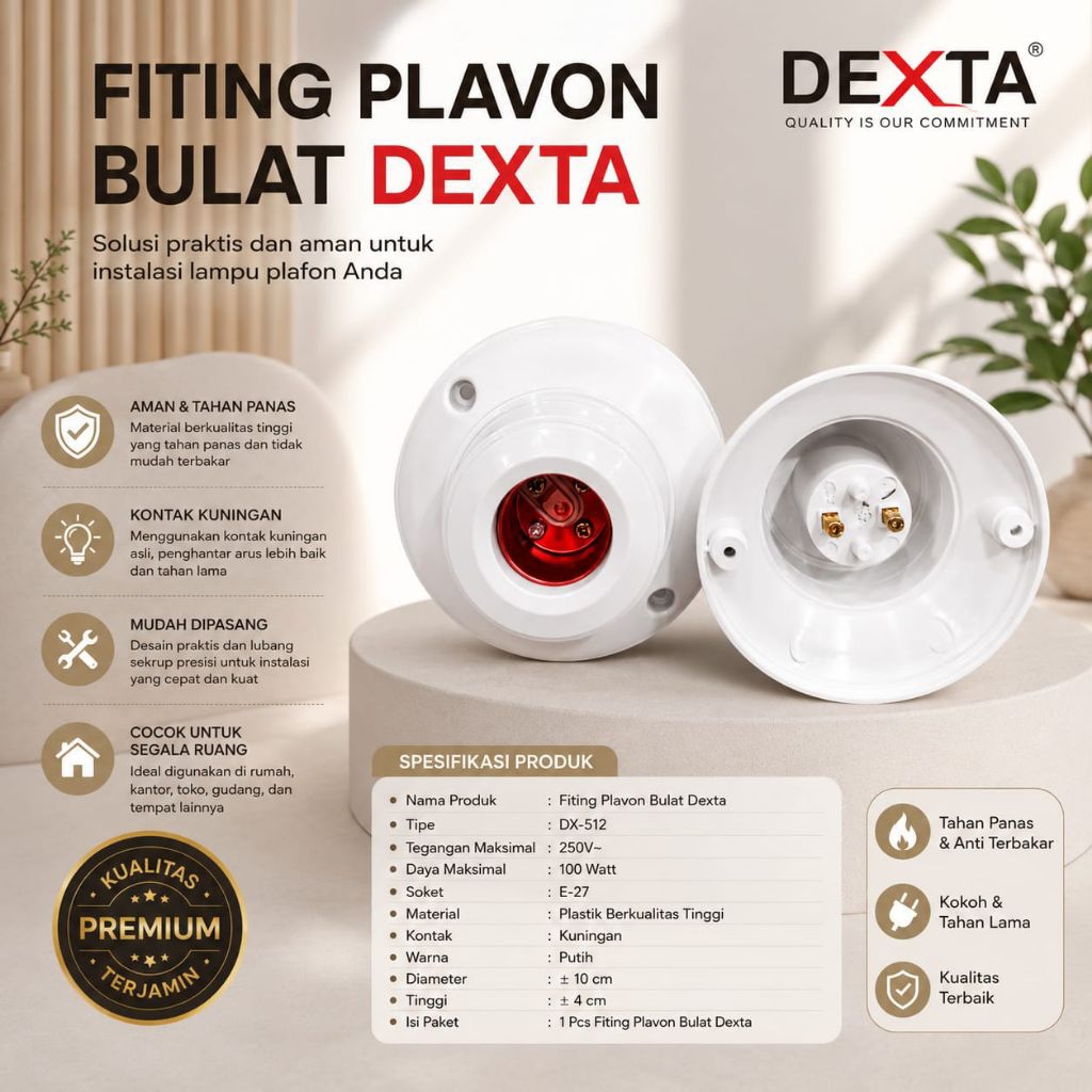 Fiting Plavon Bulat | Dexta