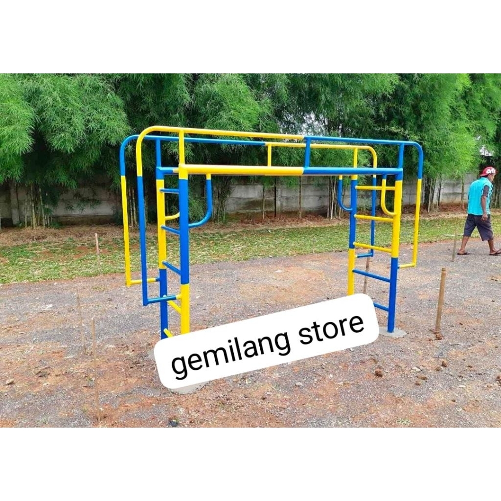 NEW MONKEY BAR PLYGROUND ANAK TK EDUKASI