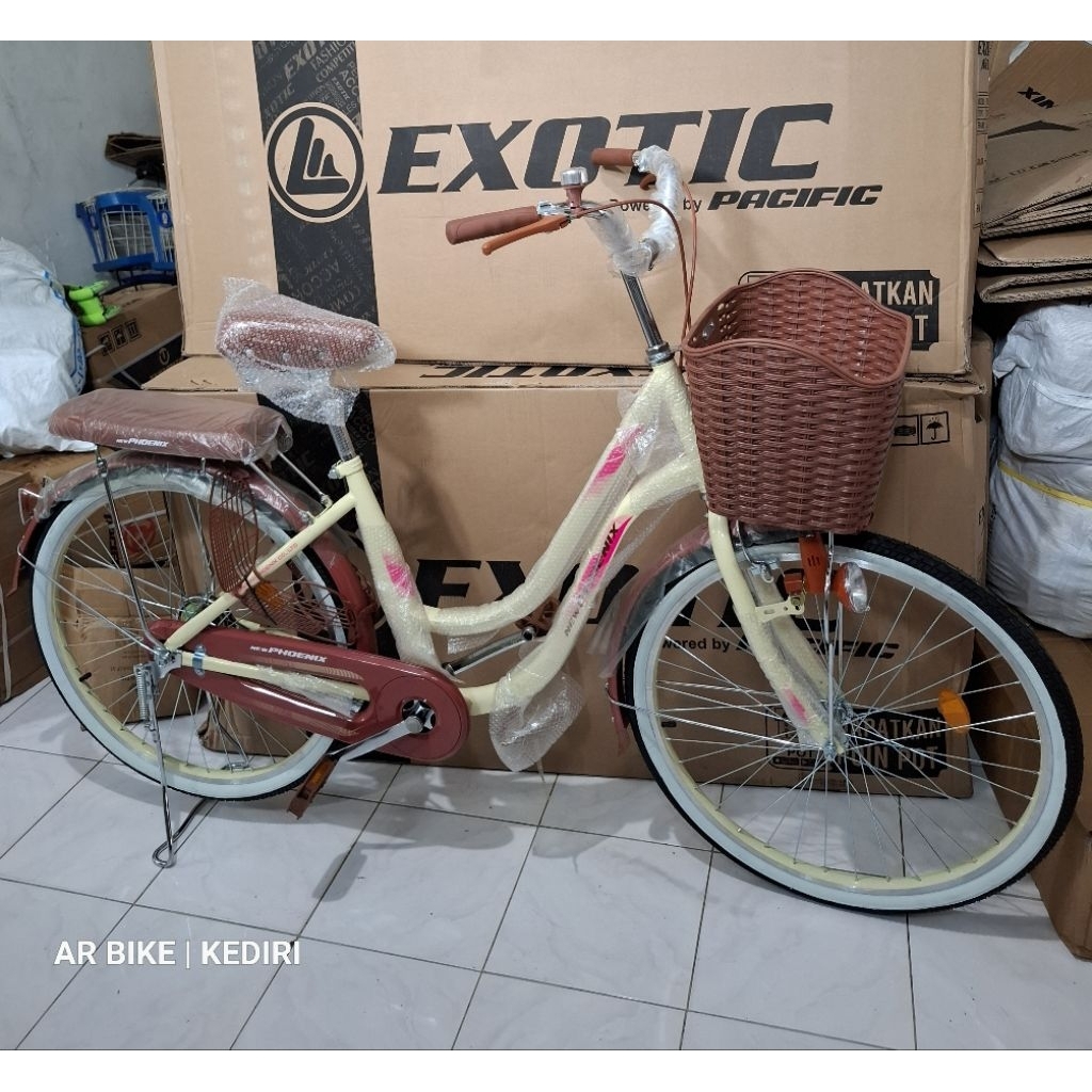 SEPEDA MINI 26 NEW PHOENIX Sepeda Keranjang Klasik Terbaru