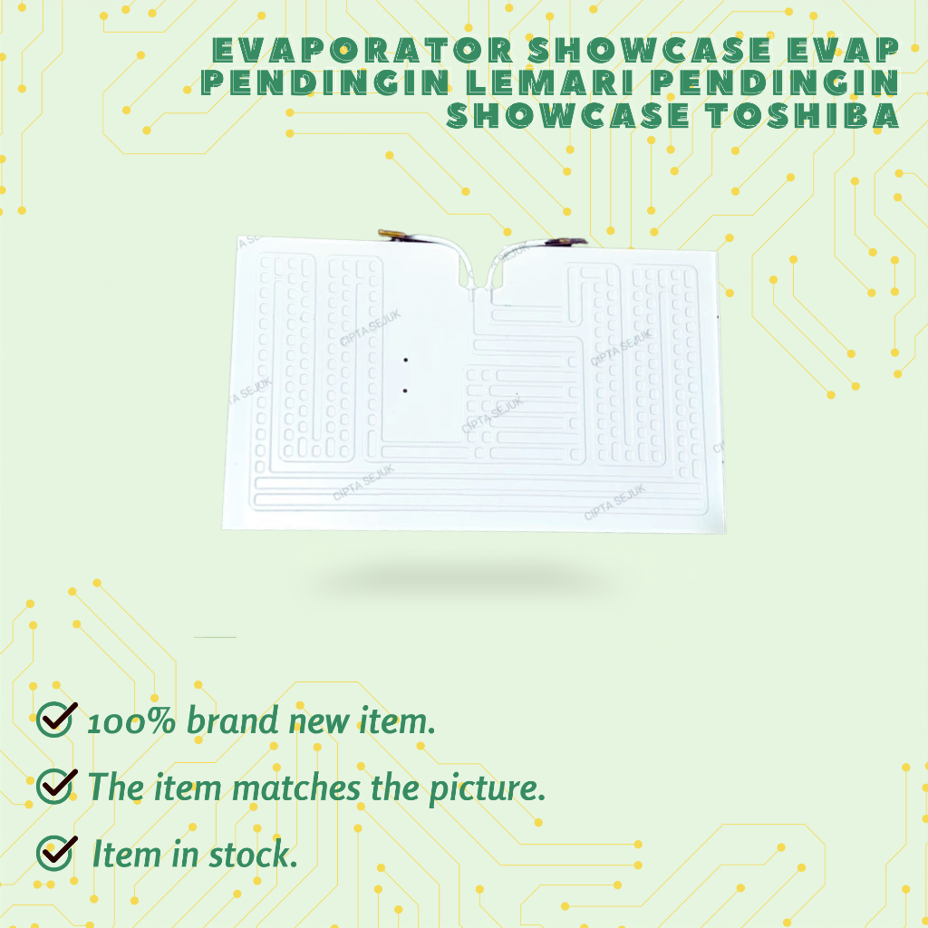 EVAPORATOR SHOWCASE EVAP PENDINGIN LEMARI PENDINGIN SHOWCASE TOSHIBA