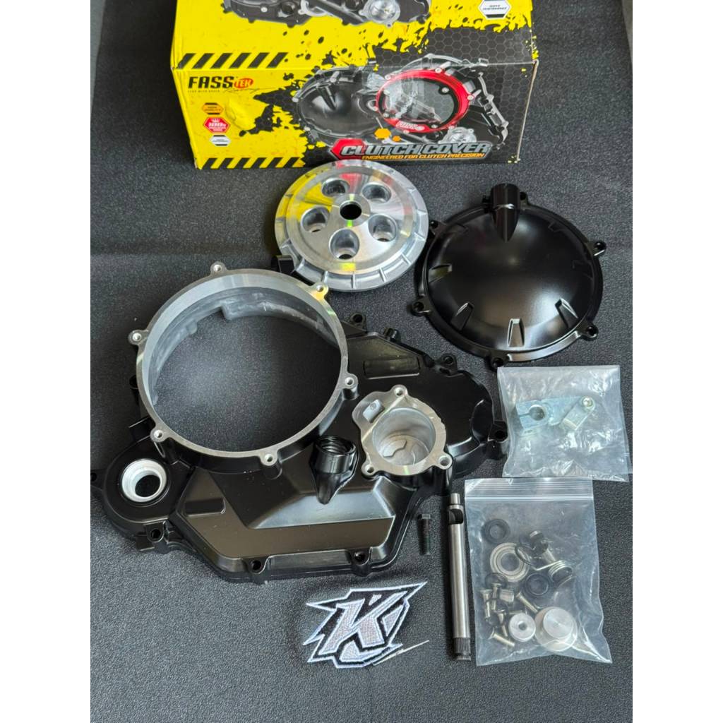 BAK KOPLING KANAN FASSTEK MX KING- CLUTCH COVER FASSTEK MX KING