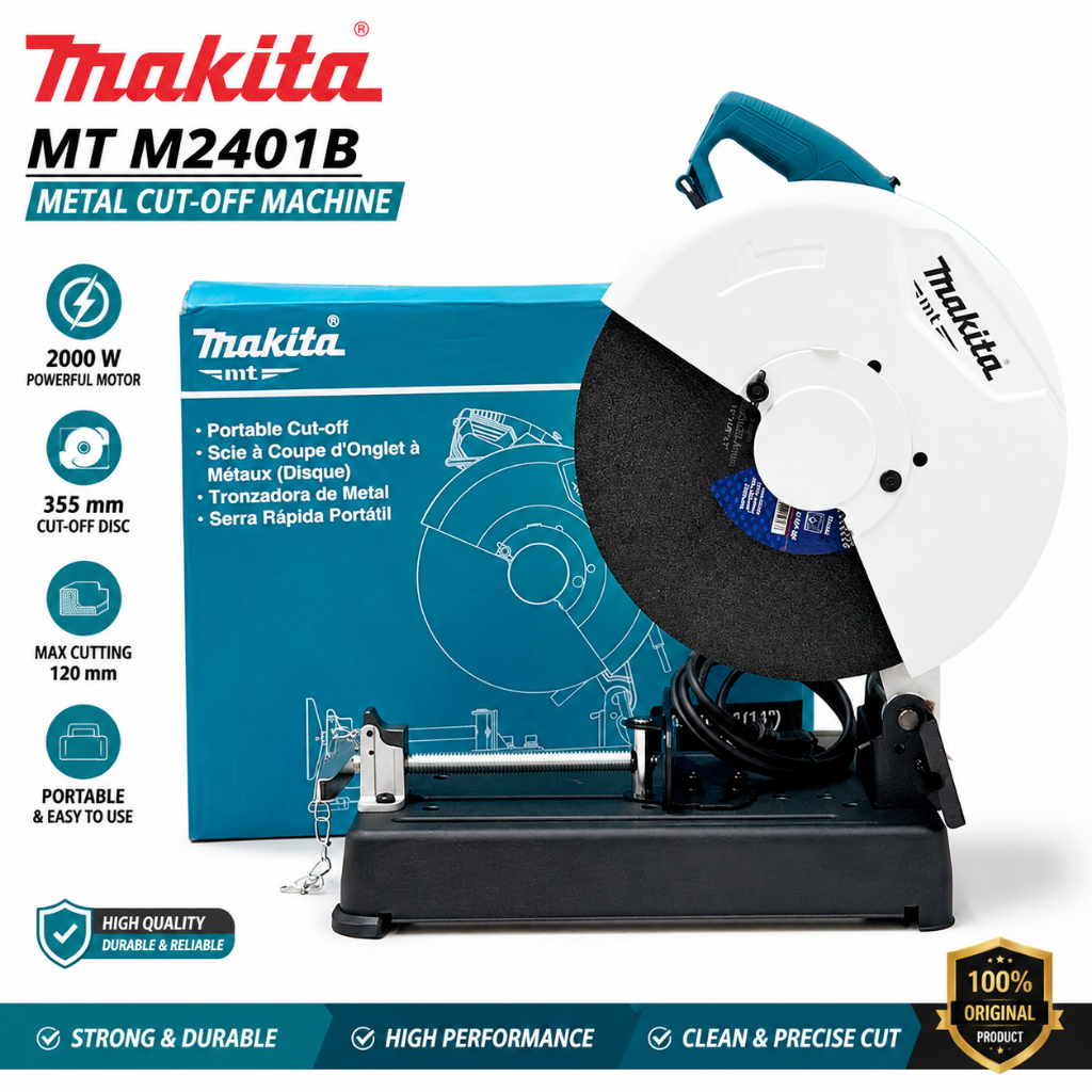 ORIGINAL... MAKITA M2401B Mesin Cut Off 14 Inch Potong Besi Cutting Wheel M 2401 B M2401 B M 2401B